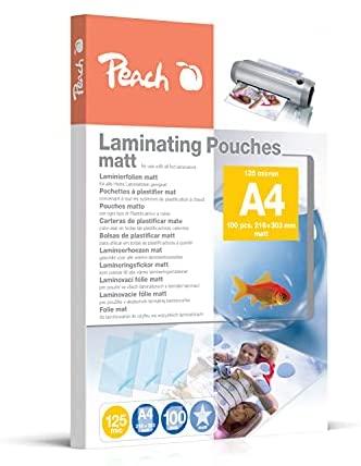 Peach Laminierfolien A4 125 mic mat 100 Stk.
