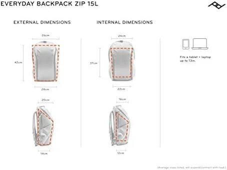 Peak Design Everyday kuprinė Zip V2 15L, uosis