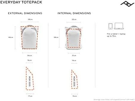 Peak Design kuprinė Everyday Totepack V2 20L, kaulinė