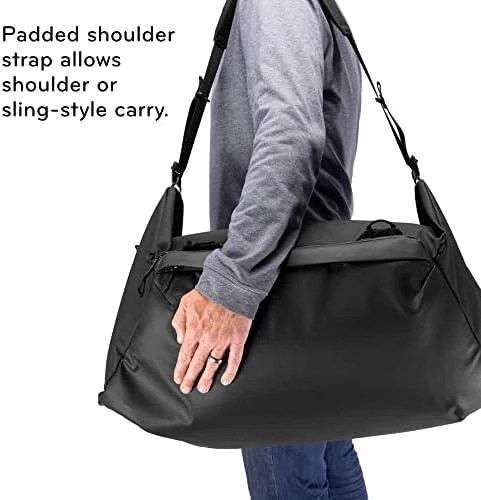 Peak Design Travel Duffel 65L, juoda