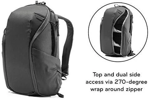 Peak Design Everyday kuprinė Zip V2 20L, juoda