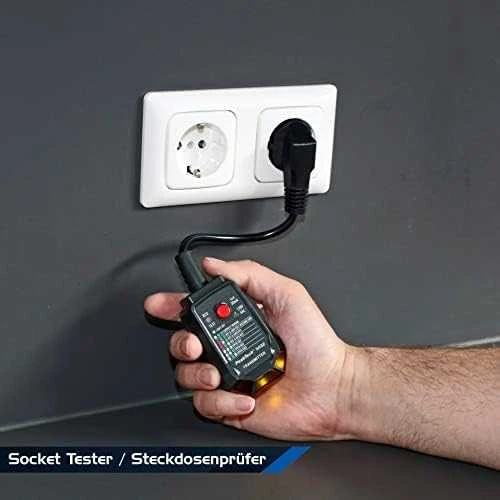 PeakTech 3432 RCD saugiklių ieškiklis