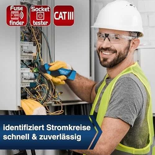 PeakTech 3432 RCD saugiklių ieškiklis