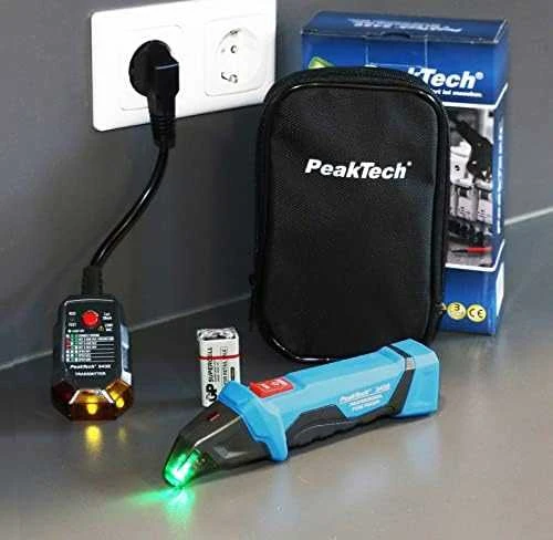 PeakTech 3432 RCD saugiklių ieškiklis