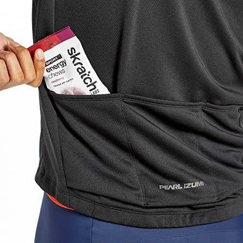 Dviratininko marškinėliai Pearl iZUMi Quest, dydis L, juodi