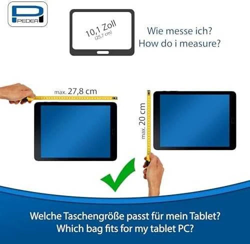 PEDEA 64060023 – Dėklas rankovėms – bet kokio prekės ženklo – 25,6 cm (10,1 colio)
