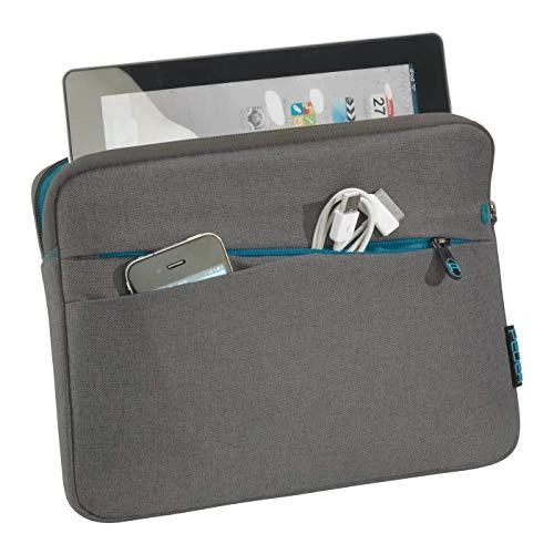 PEDEA Fashion Planšetinis kompiuteris Case Sleeve Bag 12.9 inch with pockets for accessories, pilkas