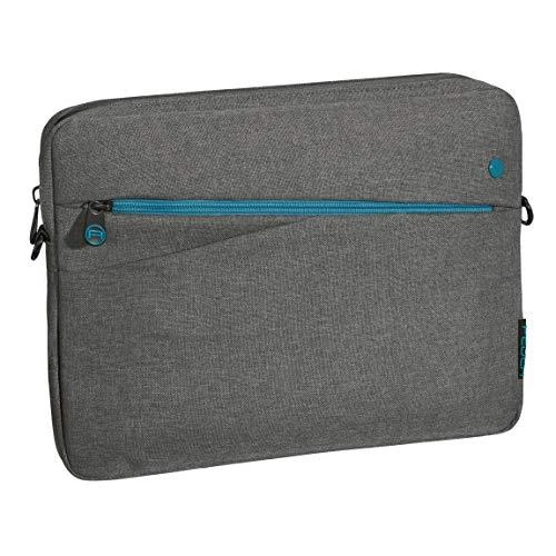 PEDEA Fashion Planšetinis kompiuteris Case Sleeve Bag 12.9 inch with pockets for accessories, pilkas