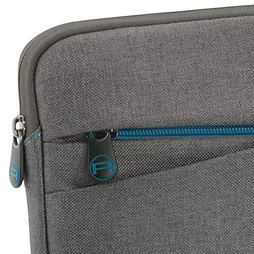 PEDEA Fashion Planšetinis kompiuteris Case Sleeve Bag 12.9 inch with pockets for accessories, pilkas