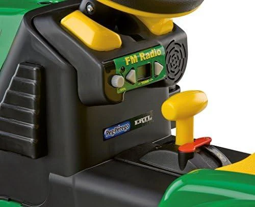 Traktorius Peg Perego John Deere Power Pull akumuliatorius su priekaba