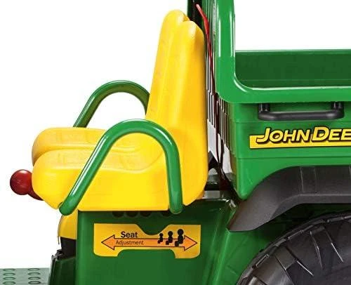 Peg Perego John Deere Double visureigis, maitinamas 12V Gator HPX akumuliatoriumi