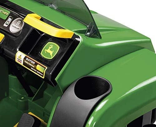 Peg Perego John Deere Double visureigis, maitinamas 12V Gator HPX akumuliatoriumi