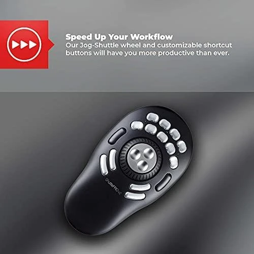 Pelė Carruzzo Contour Design Contour Multimedia Controller PRO v2