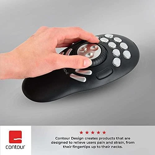 Pelė Carruzzo Contour Design Contour Multimedia Controller PRO v2