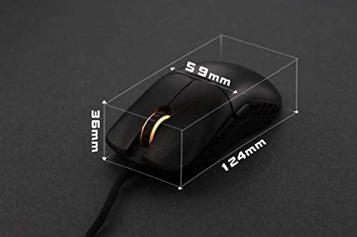 Ducky Feather RGB pelė su Huano Switch