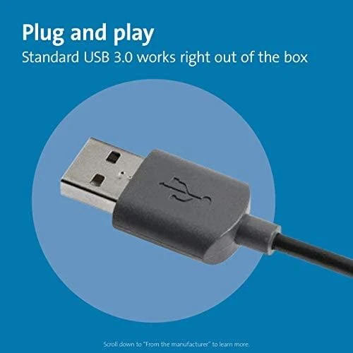 Leitz Kensington Pelė in a Box kompiuterinė pelė USB A tipo Optinis 800 DPI Abiems rankoms
