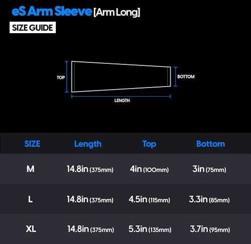 Pelė Pulsar eS eSports Arm Sleeve Long L Juodas (Juoda) Gaming Rankovė
