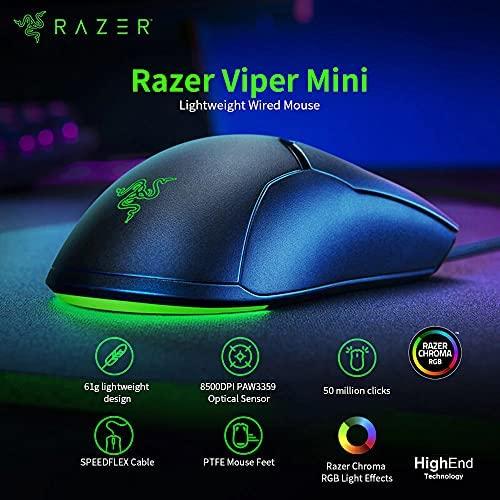 Razer Pelė žaidimams Viper Mini Optinė, RGB LED light, su laidu