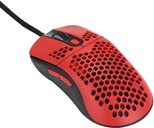 Arozzi Favo Ultra Light Pelė žaidimams, RGB LED light, Raudona/Juodas, Pelė žaidimams