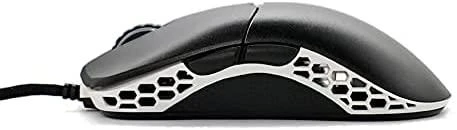 Ducky Feather Black & White pelė žaidimams su Huano Switch