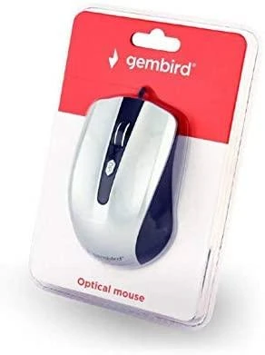 Gembird | Pelė | MUS-4B-01-BS | Standard | USB | Juodas/ sidabrinis