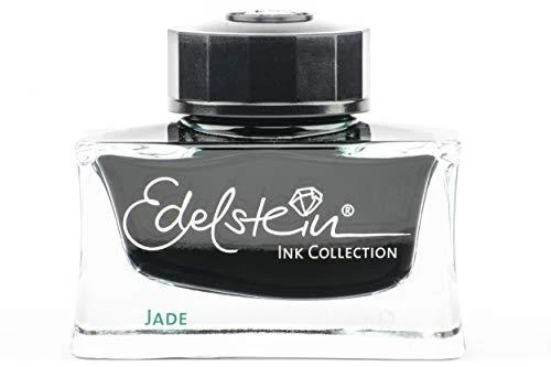 Pelikan Edelstein Jade rašalas stikliniame indelyje