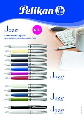 Herlitz Pelikan Długopis Jazz Classic Metall tamsiai mėlyna