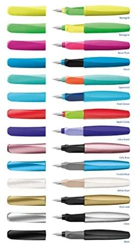 Pelikan Plunksnakotis TWIST P457M neon žalias