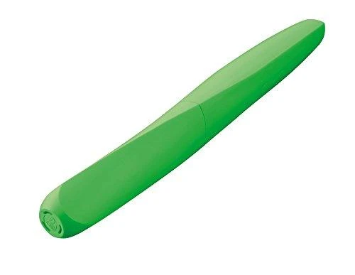 Pelikan Twist P457 M Neon žalia plunksnakočiai + 2 kasetės
