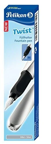 Pelikan Plunksnakotis TWIST P457M sidabrinis