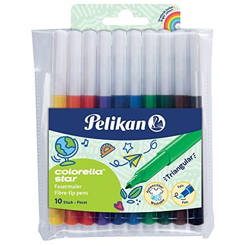 Flomasteriai Pelikan 10 spalvų