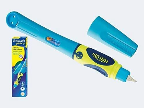 Pelikan 809177, Mėlyna, Kasečių pildymo sistema, Mėlyna, Kairiarankiams, Dėžutė, 1 vnt.