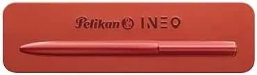 Raudonas Pelikan Ineo tušinukas dėžutėje