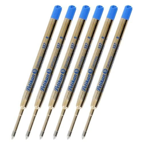 Pelikan 337 M mėlynos kasetės rinkinys