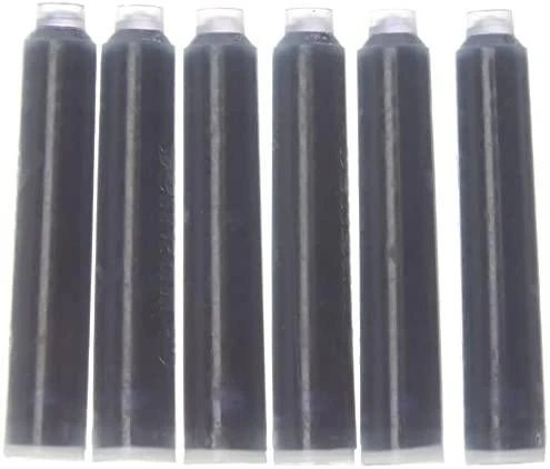 Rašalo kapsulės Pelikan TP/6, trumpos, mėlynos (6 vnt.) 1223-012