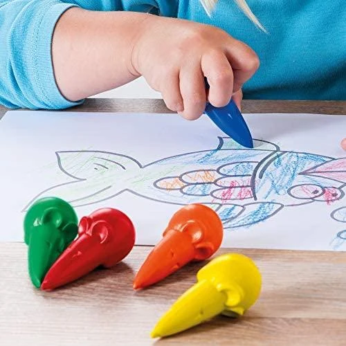 Pelikan Wax kreidelės 6 vnt.