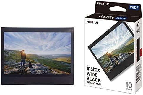 1 Fujifilm INSTAX Film wide juodas frame