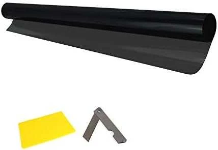 Amio Sourcing Langų tamsinimo folija - Super Dark Juodas 90% tamsinimas 300x75cm universalus