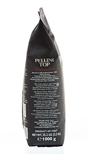 Kavos pupelės PELLINI TOP, 100 % Arabica, 1kg