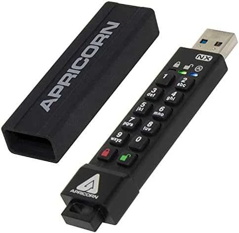 Pendrive Apricorn Aegis Secure Key 3NX, 8 GB (ASK3-NX-8GB)