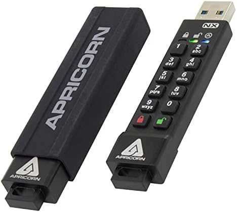 Pendrive Apricorn Aegis Secure Key 3NX, 8 GB (ASK3-NX-8GB)