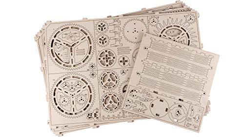 Dėlionė Wooden city Wooden.City 3D medinio laikrodžio galvosūkis – švytuoklė