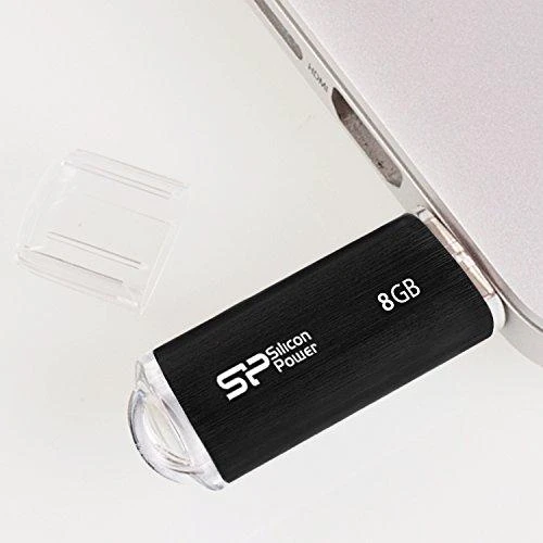 Silicon Power | Ultima-II | 8 GB | USB Type-A | Juodas
