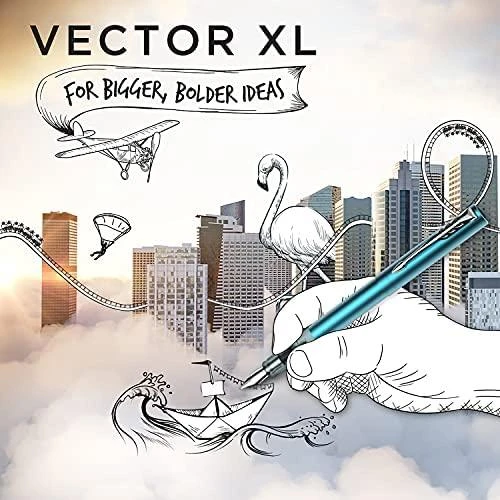 Plunksnakotis PARKER VECTOR XL TEAL Medium. Su dovanų dėžute