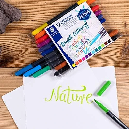 Staedtler 3004, Daugiaspalvis, 12 vnt., Tušinukas + Plunksnakotis