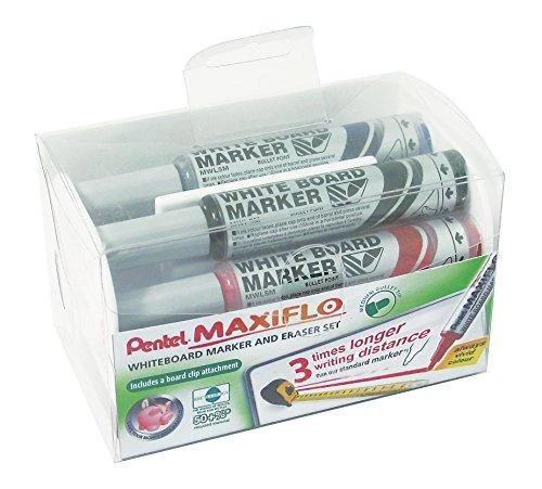 Marker Maxflo MWL5M sauso trynimo žymeklis MWL5M su kempine, 4 spalvos