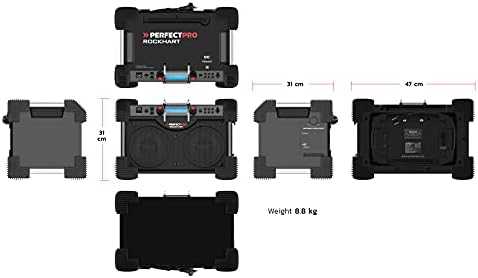PerfectPro ROCKHART 18V darbo vietos radijas