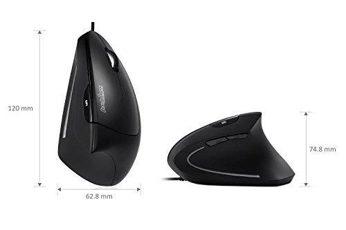 Carruzzo Perixx PERIMICE-513 kompiuterinė pelė Biuras dešinei rankai USB A tipo Optinis 1600 DPI