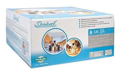 Petsafe Drinkwell 360 nerūdijančio plieno girdykla - fontanas