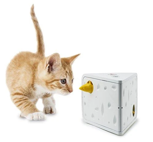 Petsafe FroliCat CHEESE Automatic Cat Teaser žaislas katėms su pelyte